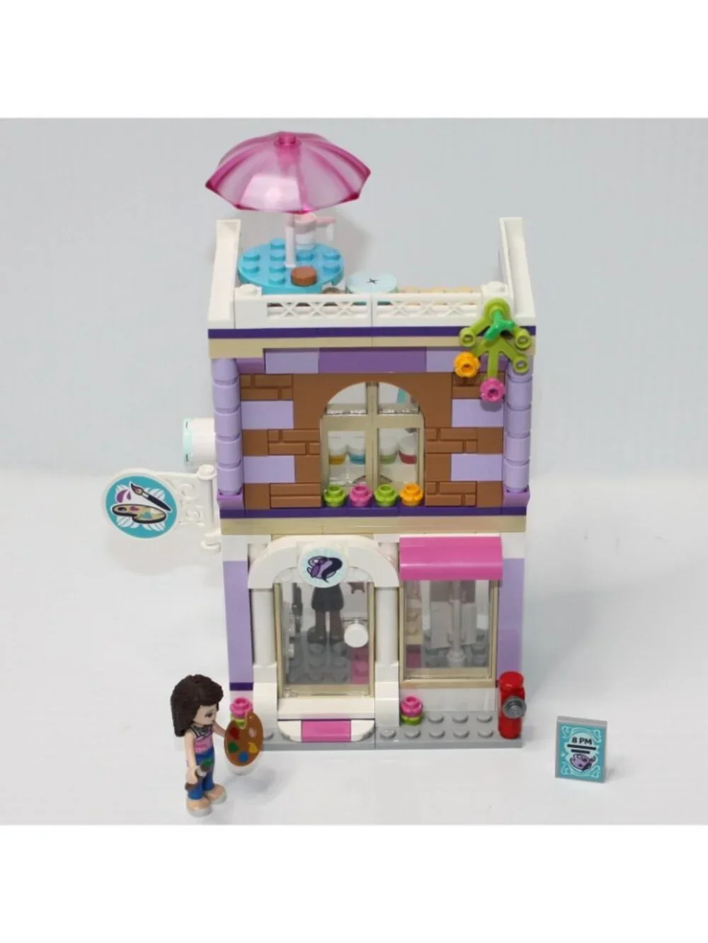 Lego Friends Emma's Art Studio Complete Set 41365 with Instructions and Box